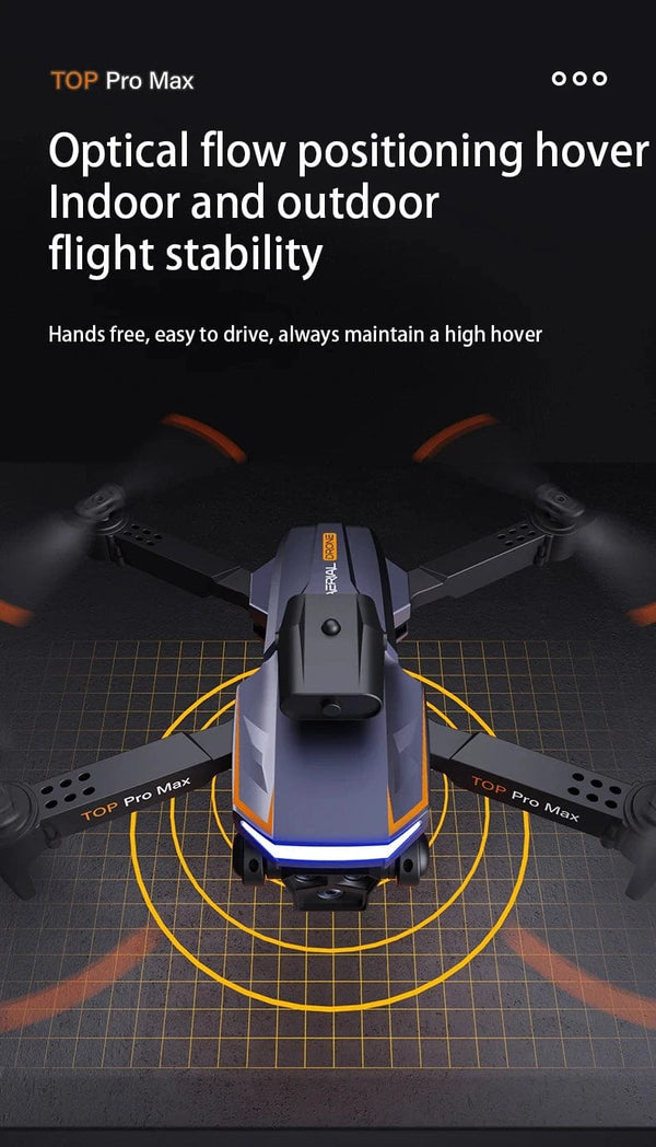 Planet Gates Orange-8K-Bag-2B Xiaomi P18 Drone 8K HD Triple Camera Professional Aerial Photography Optical Flow Positioning Obstacle Avoidance RC Quadcopter
