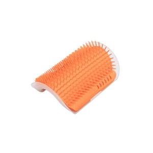 Planet Gates Orange Cat Scratcher Massager for Cats Scratching Pets Brush Remove Hair Comb Grooming Table Dogs Kitten Care Royal Canin Accessories