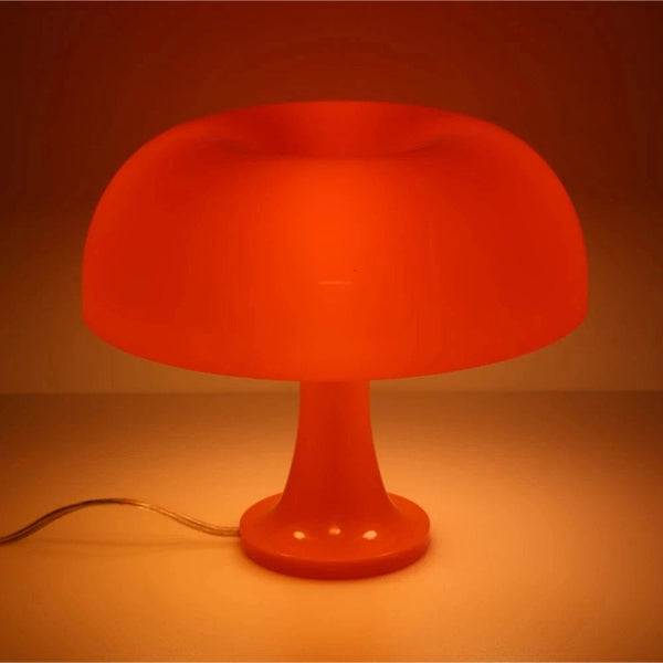 Planet Gates Orange Danish Mushroom Table Lamp Ornament Light for BedRoom Interior Lighting Desk Lamp Bedside Lamps Decoration Lighting