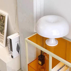 Planet Gates Orange Danish Mushroom Table Lamp Ornament Light for BedRoom Interior Lighting Desk Lamp Bedside Lamps Decoration Lighting