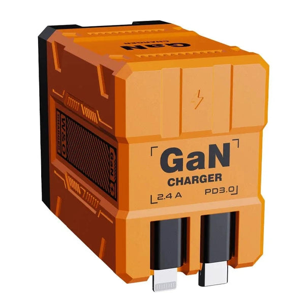 Planet Gates Orange-EU Plug GaN 20W Fast charging PD3.0 Charger Type C lighting For iPhone 12 13 Samsung Huawei Xiaomi Mobile Phone EU/US Plug Wall Charger