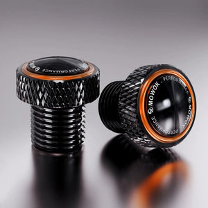 Planet Gates Orange For Kawasaki Z650 Z750 Z800 Z900 Z900RS SE Z1000SX Z250 Z300 Z400 Motorcycle Accessories Aluminum Mirror Hole Plugs Screws Bolts