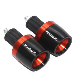 Planet Gates Orange For Piaggio BQY BYQ FLY Liberty Medley 150 ZIP50 125 ww150 Beverly 300  Motorcycle CNC 7/8"22MM Grips Handle Bar Cap End Plugs