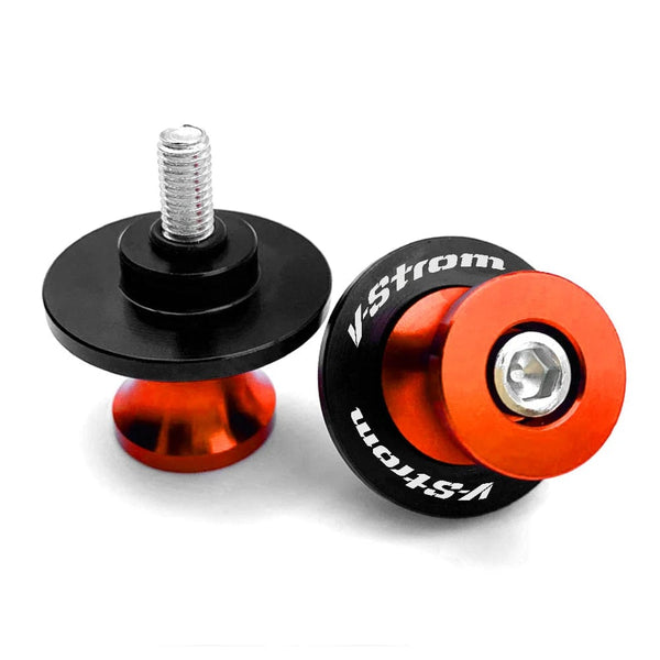Planet Gates orange For Suzuki V-Strom 250 1050 XT V Strom 650 VStrom 800DE DL650 DL100 Motorcycle 8MM Swingarm Spools Slider Stand Screws Protector