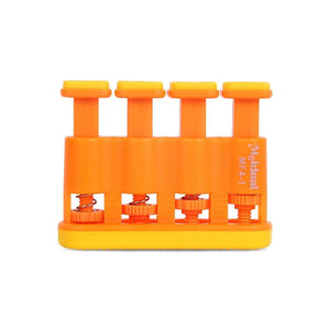 Planet Gates Orange Hand Grip Finger Trainer Strengthener Adjustable Power Training Home Fitness Equipment Piano Guitar Finger Exerciser Trainers