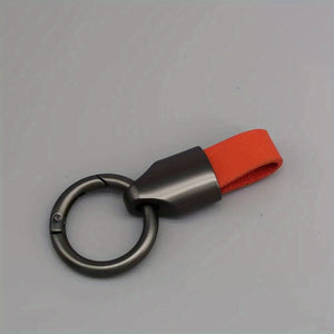 Planet Gates Orange Matte Gun Color Suitable For All Kinds Of Car Keys High-grade Fashion Light Luxury Car Car Key Chain Short Key Chain