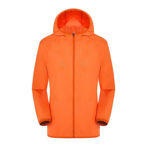 Planet Gates Orange / S / CHINA Cycling Raincoat Man Ultralight Summer Long Women Cycling Rain Coat Foldable Reflective Waterproof Windproof Quick Dry Rain Coat