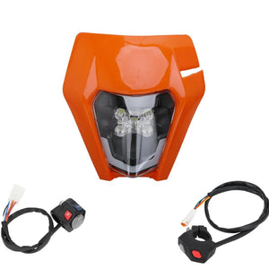 Planet Gates Orange set / CHINA Switch Headlight Horn Lamp Lever For KTM EC ECF EXC XC-W EXC TPI EXC-F SC SMC SXC RALLY SUPER ENDURO TE FE TX FX Motorcycle