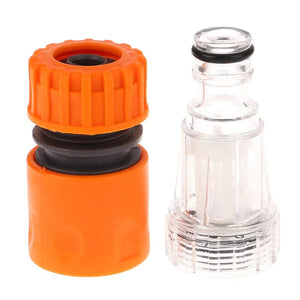 Planet Gates Orange Water Connector +filter Accessories Car Washer Adapter Pressure Washer Filters Nets Hose Pipe Fitting Nozzle Garden