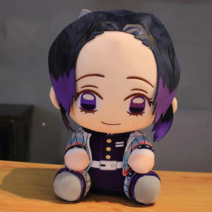 Planet Gates Orchid 20cm Demon Slayer Plush Doll Tanjirou Nezuko Zenitsu Anime Movie Stuffed Toy Kimetsu No Yaiba Game Plushie Figure Kids Gift