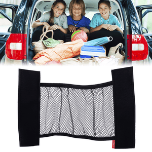 Planet Gates Organize Your Car Trunk with These Elastic Mesh Straps - Auto Car Accessory