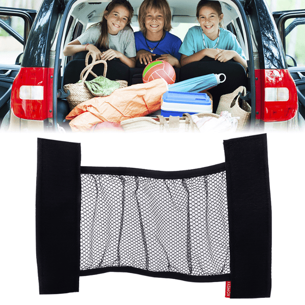 Planet Gates Organize Your Car Trunk with These Elastic Mesh Straps - Auto Car Accessory
