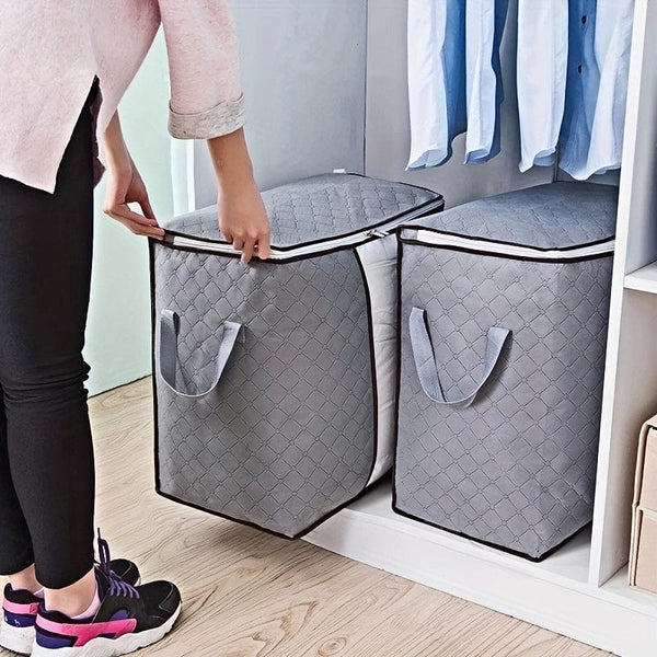 Planet Gates Organize Your Closet with This Large Storage Bag - Reinforced Handle, Clear Window, and Sturdy Zippers! Bedroom Accessories