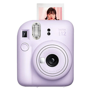 Planet Gates Origin Fujifilm Instax Mini 12 Instant Camera Pink/Blue/Gray/White/Purple with Instax Mini Film Photo Paper