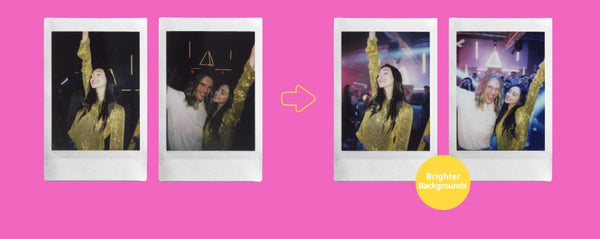 Planet Gates Origin Fujifilm Instax Mini 12 Instant Camera Pink/Blue/Gray/White/Purple with Instax Mini Film Photo Paper