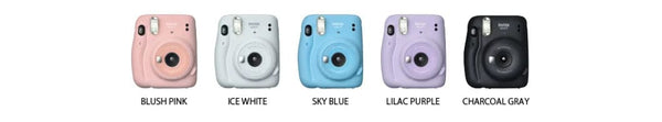 Planet Gates Origin Fujifilm Instax Mini 12 Instant Camera Pink/Blue/Gray/White/Purple with Instax Mini Film Photo Paper