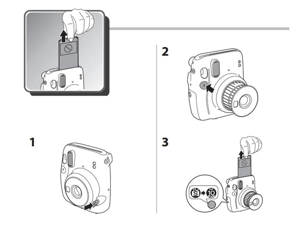 Planet Gates Origin Fujifilm Instax Mini 12 Instant Camera Pink/Blue/Gray/White/Purple with Instax Mini Film Photo Paper