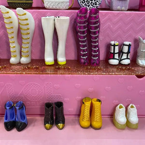 Planet Gates Original 24cm OMG Fashion Dress Up Big Sister Shoes and BTW Little Sister Shoes Girl Doll Accessories Toy