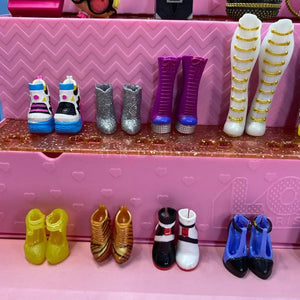 Planet Gates Original 24cm OMG Fashion Dress Up Big Sister Shoes and BTW Little Sister Shoes Girl Doll Accessories Toy