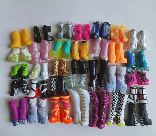 Planet Gates Original 24cm OMG Fashion Dress Up Big Sister Shoes and BTW Little Sister Shoes Girl Doll Accessories Toy