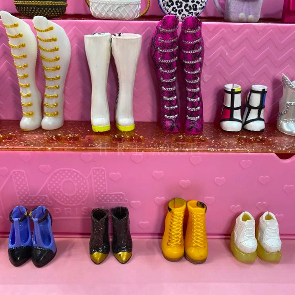 Planet Gates Original 24cm OMG Fashion Dress Up Big Sister Shoes and BTW Little Sister Shoes Girl Doll Accessories Toy