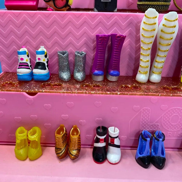 Planet Gates Original 24cm OMG Fashion Dress Up Big Sister Shoes and BTW Little Sister Shoes Girl Doll Accessories Toy