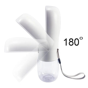 Planet Gates Original Design 300 ml Portable Pet Dog Water  Bottle for Walking Feeder for Dogs Folded Bottle Water Dispenser