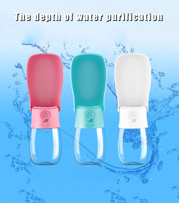 Planet Gates Original Design 300 ml Portable Pet Dog Water  Bottle for Walking Feeder for Dogs Folded Bottle Water Dispenser