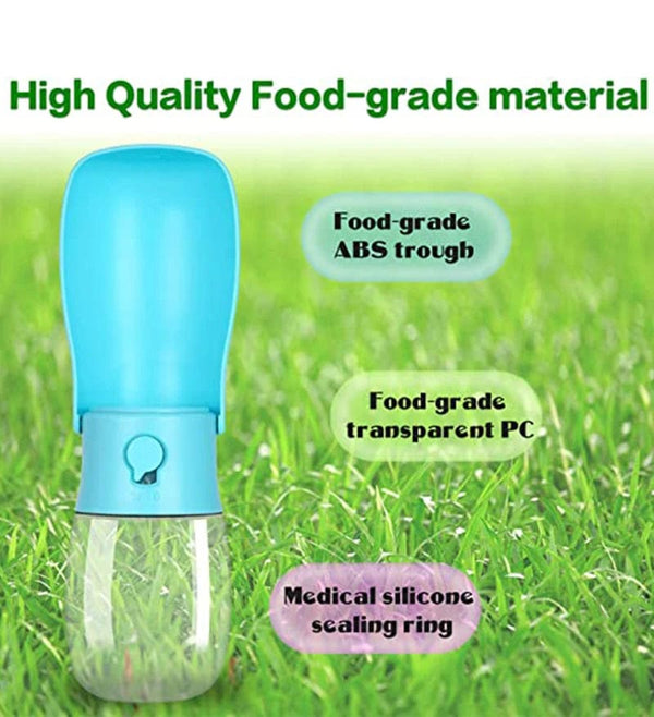Planet Gates Original Design 300 ml Portable Pet Dog Water  Bottle for Walking Feeder for Dogs Folded Bottle Water Dispenser