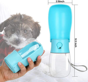 Planet Gates Original Design 300 ml Portable Pet Dog Water  Bottle for Walking Feeder for Dogs Folded Bottle Water Dispenser