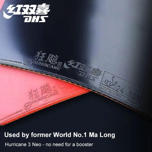 Planet Gates Original DHS Hurricane 3 Neo Table Tennis Rubber Sticky Professional Ping Pong Rubber No Need for a Booster