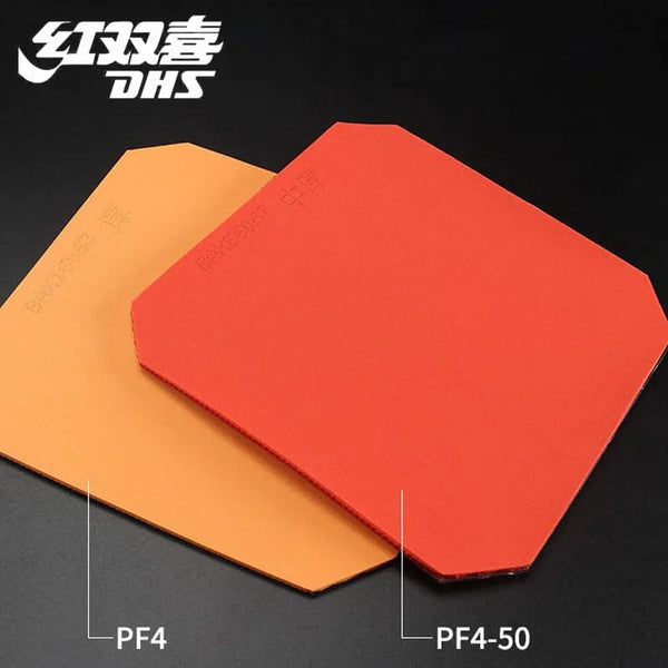 Planet Gates Original DHS PF4 50 Table Tennis Rubber Sticky Pimples-in PF4 Ping Pong Rubber for Loop Driving with Attack