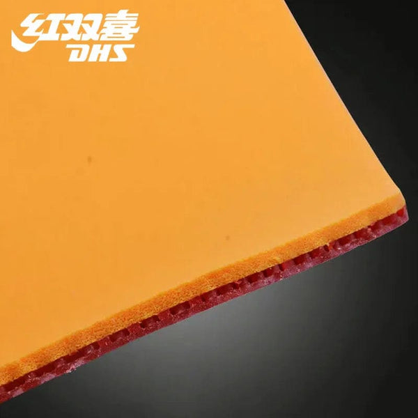Planet Gates Original DHS PF4 50 Table Tennis Rubber Sticky Pimples-in PF4 Ping Pong Rubber for Loop Driving with Attack