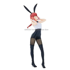 Planet Gates Original Genuine FuRyu BiCute Bunnies Chainsaw Man 30cm Makima Bunny Girl Anime Figure Toys For Kid Wholesale QWIOOE