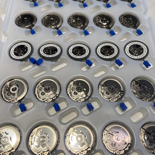 Planet Gates Original Japan NH35 NH35A 24 Jewelry High Accuracy Mechanical Automatic Movement White Day Date 3 o'clock Crown