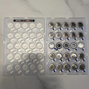 Planet Gates Original Japan NH35 NH35A 24 Jewelry High Accuracy Mechanical Automatic Movement White Day Date 3 o'clock Crown