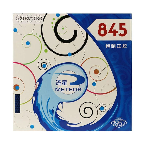 Planet Gates Original METEOR 845 Blue Table Tennis Rubber Pips-out Fast Attack Short Pips Offensive Ping Pong Sponge ITTF Approved