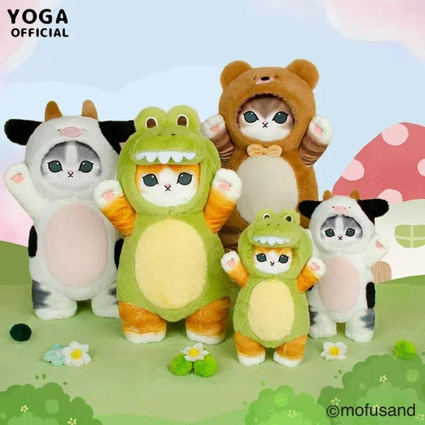 Planet Gates Original Mofusand Kawaii Cos Cat kawaii Animal Plushies 50cm Cosplay Animals Dinosaur Cow Bear Cute Plush Doll Children Gift Toy