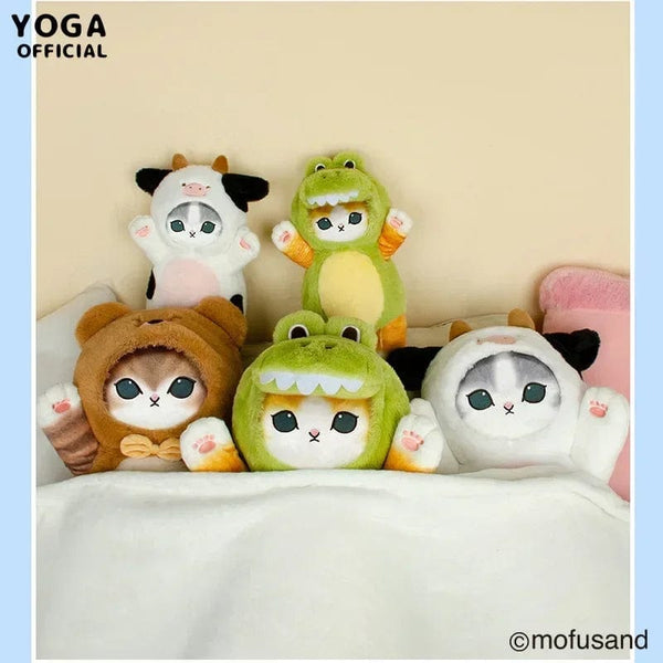 Planet Gates Original Mofusand Kawaii Cos Cat kawaii Animal Plushies 50cm Cosplay Animals Dinosaur Cow Bear Cute Plush Doll Children Gift Toy