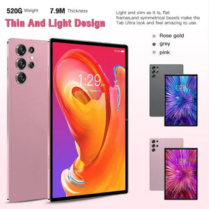 Planet Gates Original New Tablet Ultra Pad 2024 16G+1TB Android 13 Tablet PC 12 Inch Snapdragon 8 gen2 WIFI 5G tablets Learning entertainment