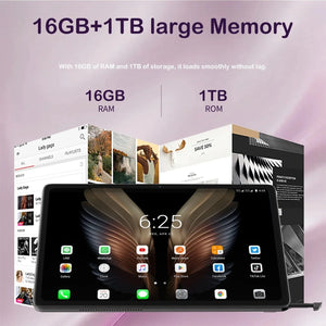 Planet Gates Original Pad 24 Ultra Tablet 13 inch 16GB+1TB Android 14 Snapdragon 8gen3 Global 8800mah 5G Dual SIM WIFI HD Full Screen