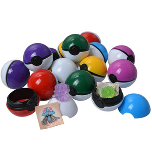 Planet Gates Original Pokemon Anime Action Figure Pikachu Pocket Monster Pokeball  With Mini Figure Toys For Children Gifts