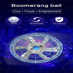Planet Gates Original Product Fly Ball Hover Ball LED Light Rotating Fly Ball Toy Flying Drone Ball 2023 Indoor and Outdoor Children's Gift