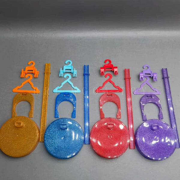 Planet Gates Original Rainbow Middle School Fashion big Sister Doll Stand Hanger Earrings Stud Earrings DIY Accessories Girls Toys