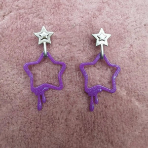 Planet Gates Original Rainbow Middle School Fashion big Sister Doll Stand Hanger Earrings Stud Earrings DIY Accessories Girls Toys