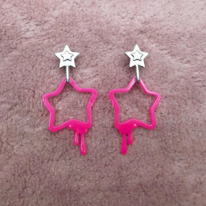 Planet Gates Original Rainbow Middle School Fashion big Sister Doll Stand Hanger Earrings Stud Earrings DIY Accessories Girls Toys