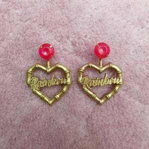 Planet Gates Original Rainbow Middle School Fashion big Sister Doll Stand Hanger Earrings Stud Earrings DIY Accessories Girls Toys