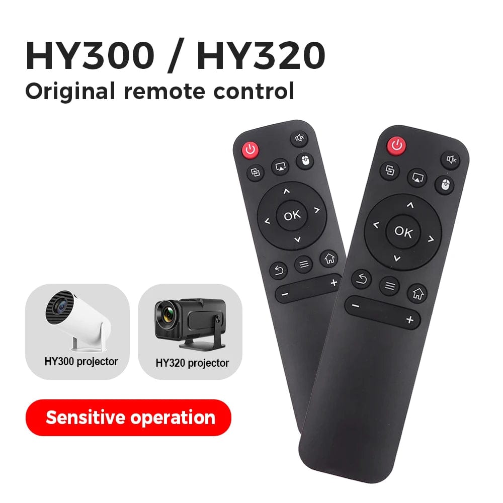 Planet Gates Original Remote Control for HY300/HY320/HY300 PRO Projector Replacement Smart Remote Control for all HY300 Series