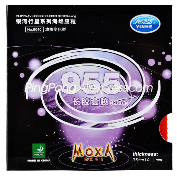 Planet Gates Original YINHE 955 Pips-long Table Tennis Rubber Galaxy LONG PIPS Control Ping Pong Topsheet OX Sponge