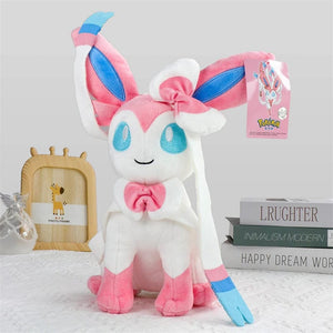 Planet Gates Oringinal Plush Toys Eevee Evolution Sylveon Umbreon Espeon Sylveon Glaceon Jolteon Stuffed Animals Peluche Dolls Gifts